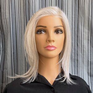 BELLE TRESS Peppermint in Coconut Silver Blonde, Lace Front, Mono Part, NWT